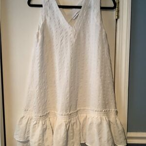 Charming Charlie White Textured Dress